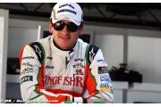 Sutil a perdu du temps de piste aujourd'hui