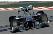 Better mood at Mercedes as new package arrives