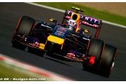 Les Red Bull en retrait sur le circuit de Suzuka