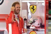 Vettel a le sourire après cette 1ère journée anglaise