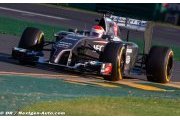 Qualifying Australian GP report: Sauber