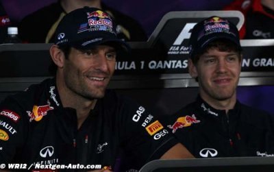 Chez Red Bull, les pilotes ne s’aiment pas...