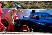 L'accident d'Alonso met un terme à la semaine de McLaren