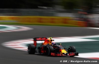 Verstappen visait la 1ère ligne à Mexico
