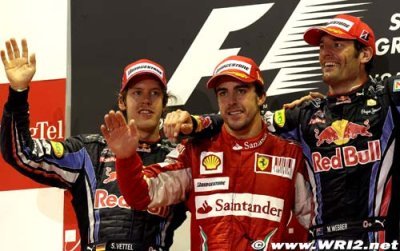 Alonso wins in Singapore