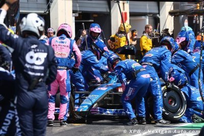 Malgré la chaleur, un arrêt était bien la stratégie idéale au Castellet