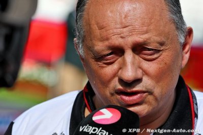 Vasseur est ’plus que satisfait’ du niveau de performance d’Alfa Romeo