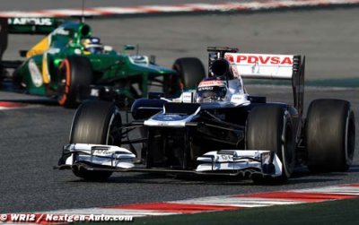Une première impression très forte pour Bottas avec la FW35