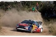 Ogier revient sur les talons de Loeb