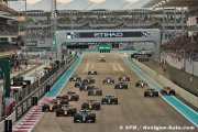 Le GP d'Abou Dhabi impacté par l'avancée du 1er match de la Coupe du Monde