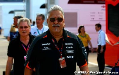 De nouveaux problèmes liés à la F1 pour Mallya en Inde