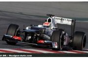 Barcelona II, day 3: Perez tops morning session