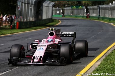Une journée positive mais un manque de rythme chez Force India