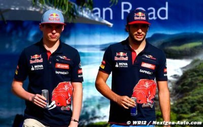 Famous dads support sons in Toro Rosso pits