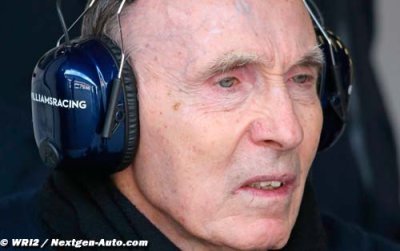 Frank Williams back up to speed after hospital stay