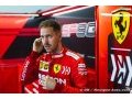 Vettel est conscient que 'la priorité est toujours l'équipe'