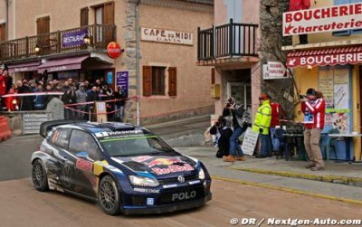 SS12: Cautious Ogier retains Monte lead