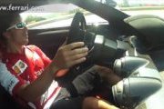 Video - Fernando Alonso on track at Fiorano with LaFerrari
