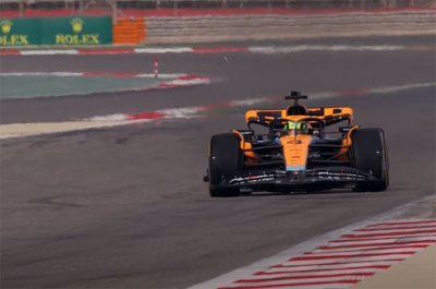 McLaren F1 effectue son shakedown à Sakhir, Haas et Williams aussi en piste