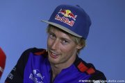 Hartley ironise sur le côté spectaculaire de ses accidents