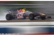 Webber arrache la pole sous la pluie