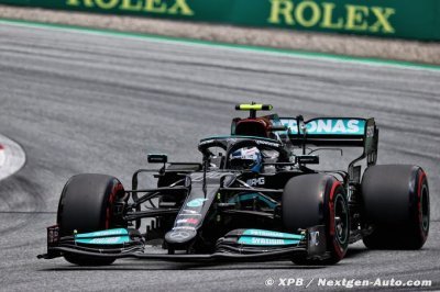 Cinquième sur la grille, Bottas a limité la casse après sa pénalité