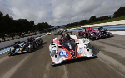 Les ORECA 03 LM P2 sur la rampe de lancement pour Silverstone
