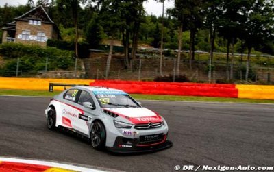 Spa, FP1: Citröen dominates in Belgium
