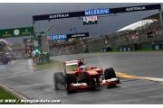 Melbourne : la qualification est reportée à demain !