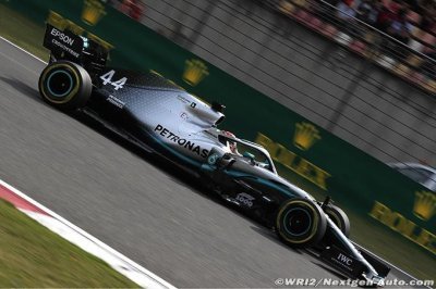 Hamilton se dit ’heureux’ de remporter la 1000e course de F1