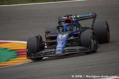 Albon ’ne s’attendait pas’ à se qualifier sixième en Belgique