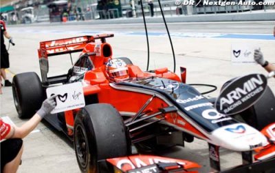 Virgin has too little downforce - Glock