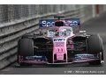 De grosses difficultés chez Racing Point ce jeudi à Monaco