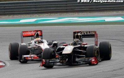 Les dépassements sont trop faciles selon Heidfeld