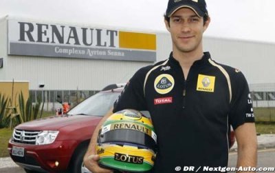 Senna en visite à l’usine Renault de Curitiba