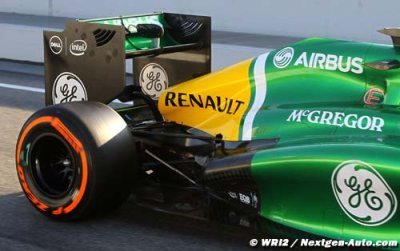 Caterham change aussi ses échappements