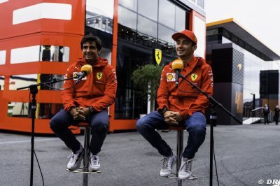 Sainz sur Leclerc : C’est l’un des plus grands en F1, il a tout