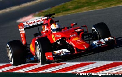 Vettel dévoile le nom qu’il a donné à sa Ferrari SF15-T