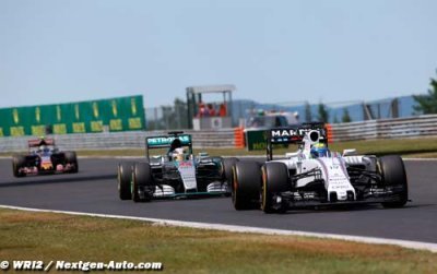 Williams aussi a été surprise par Ferrari