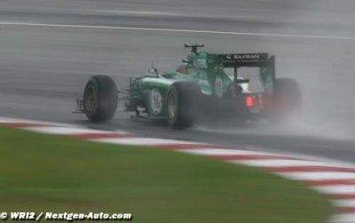 Caterham a pris un léger avantage sur Marussia