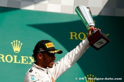 Hamilton élu Pilote du Jour du GP de Belgique
