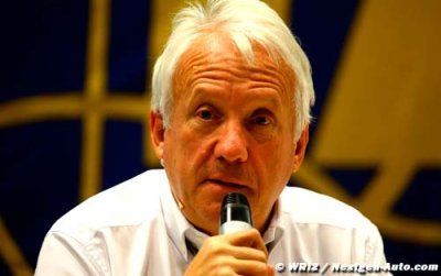 Q&A with Charlie Whiting during the 2016 F1 Australian Grand Prix