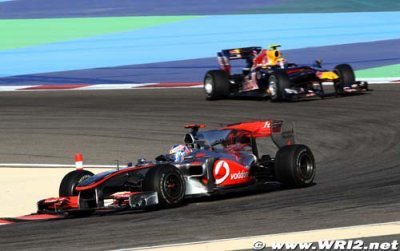 Button en difficulté avec les réglages de sa F1