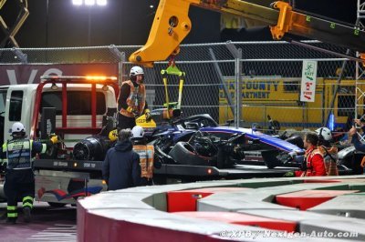 Colapinto incertain pour la course à Las Vegas après un impact&nbsp;de&nbsp;50G