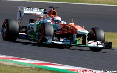 Une journée difficile pour Force India