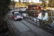Kalle Rovanperä devant au shakedown suédois