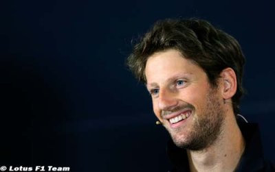 Grosjean&nbsp;: J’aime bien recevoir mon mini-Romain de la part des fans&nbsp;!