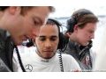 Hamilton has started work at Mercedes