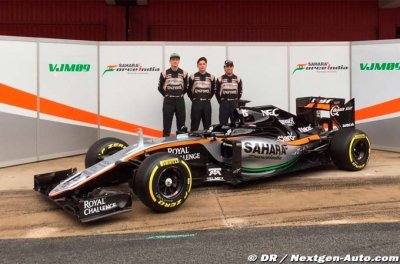 Force India lève le voile sur sa nouvelle VJM09