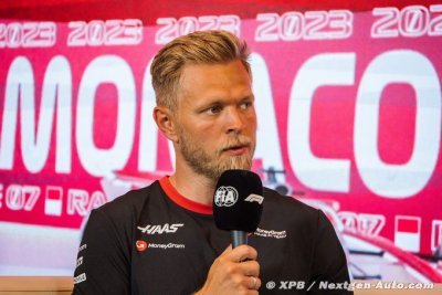 ’Le temps passe vite’ pour Magnussen chez Haas F1